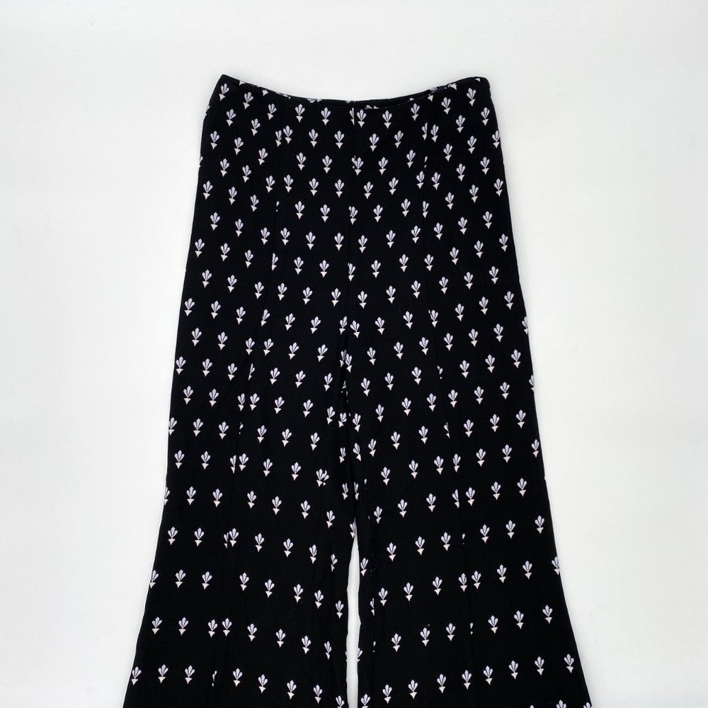 ANTHROPOLOGIE | Floral Wide-Leg Pants | NWT - Picture 8 of 9